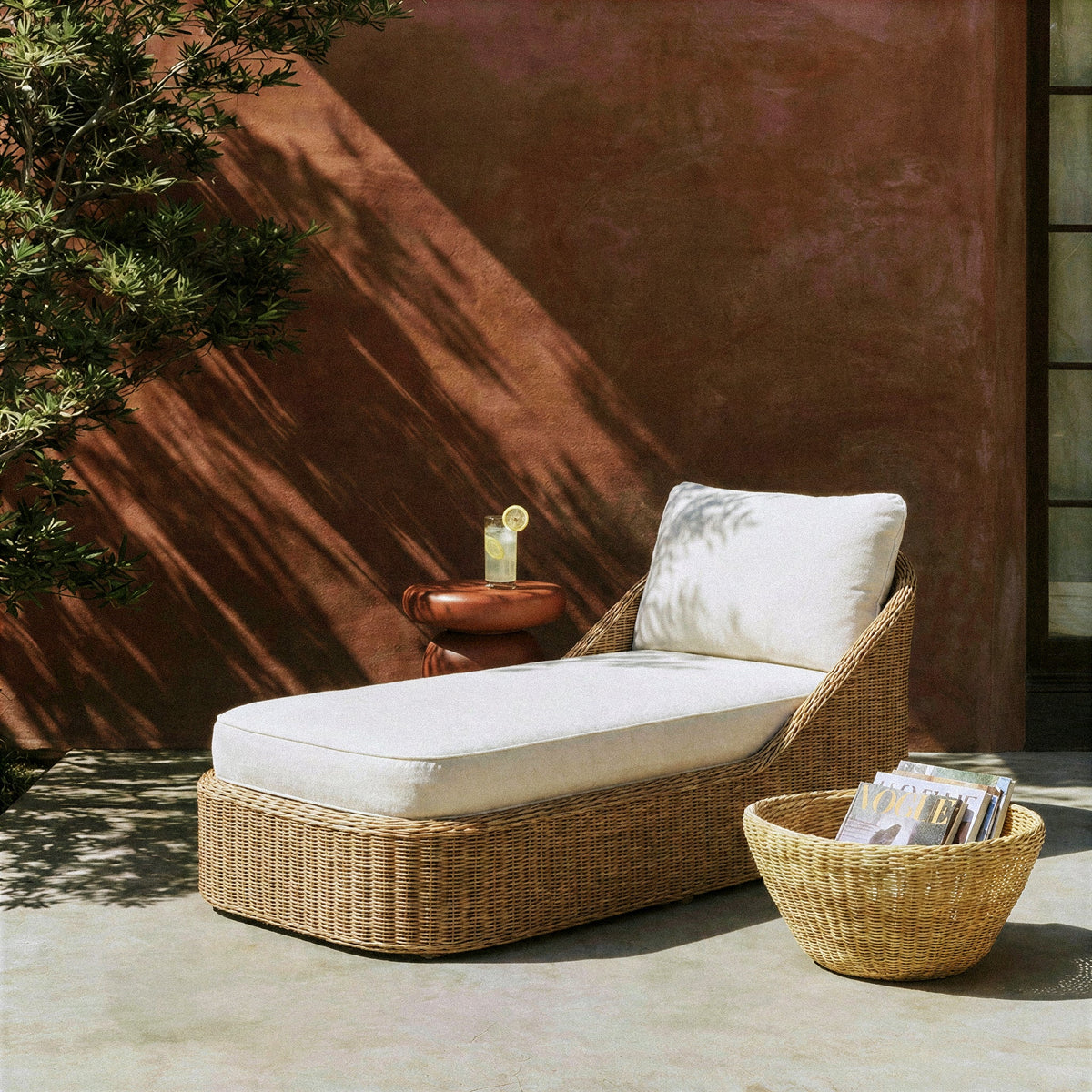 TOV FURNITURE | Axel Boucle Outdoor Lounge Chair | $2,242.13