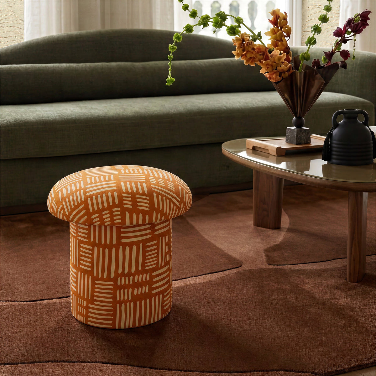 TOV FURNITURE | Lucy Mushroom Stool | $433.62
