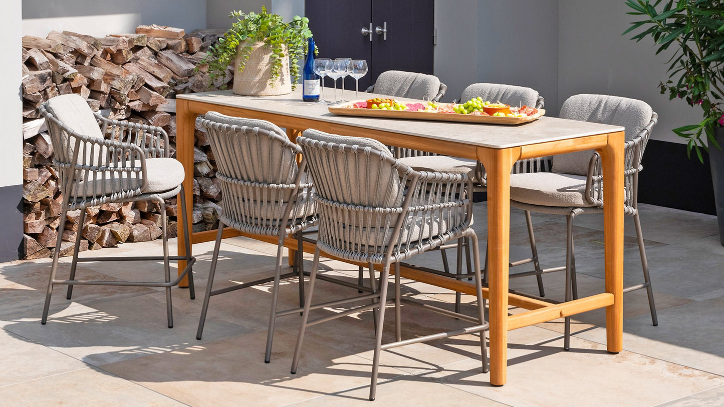 4 SEASONS OUTDOOR | CAPALBIO HIGH DINING CHAIR | SET OF 2 | $2,425.00