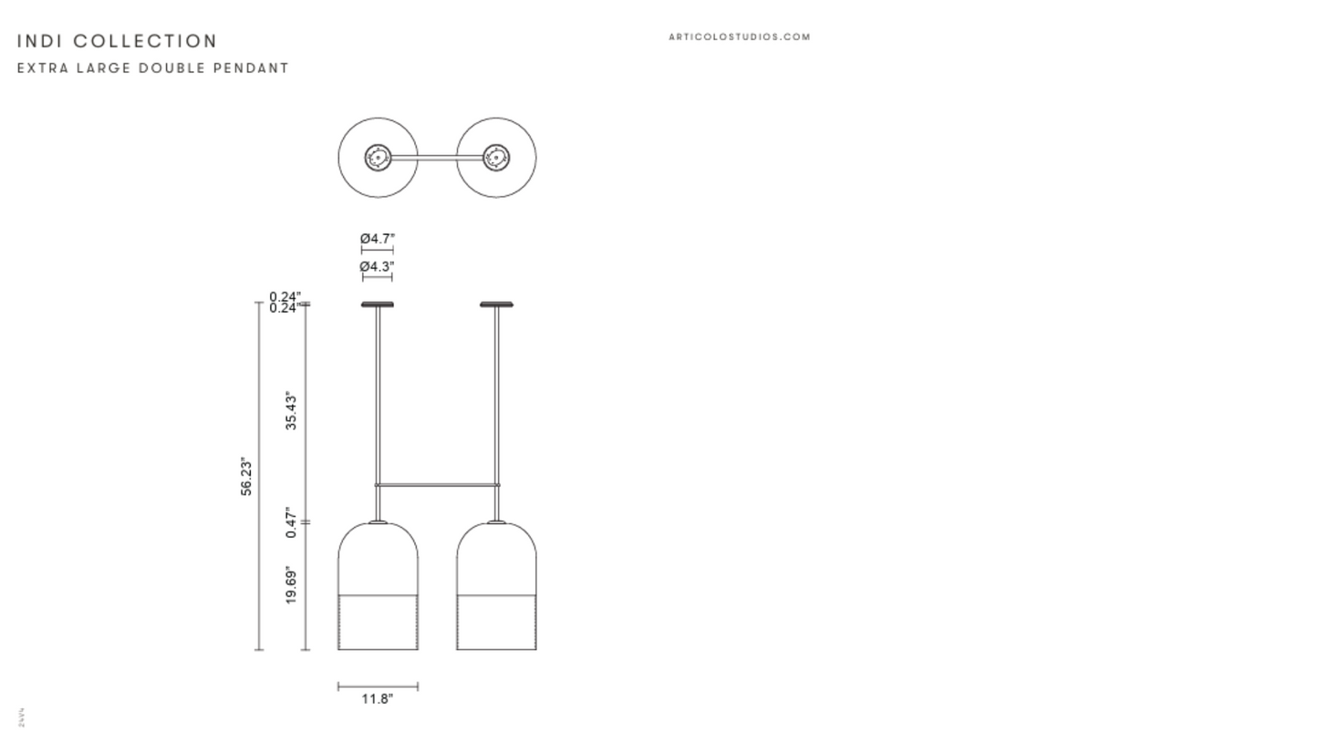 ARTICOLO I INTERIOR LIGHTING I INDI PENDANT