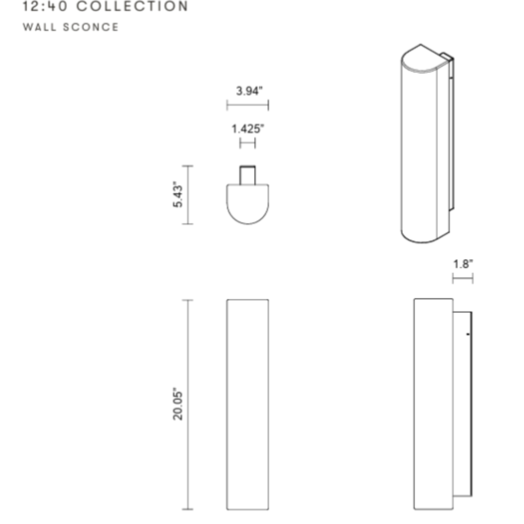 ARTICOLO I INTERIOR LIGHT I EXTERIOR LIGHT I 12:40 WALL SCONCE