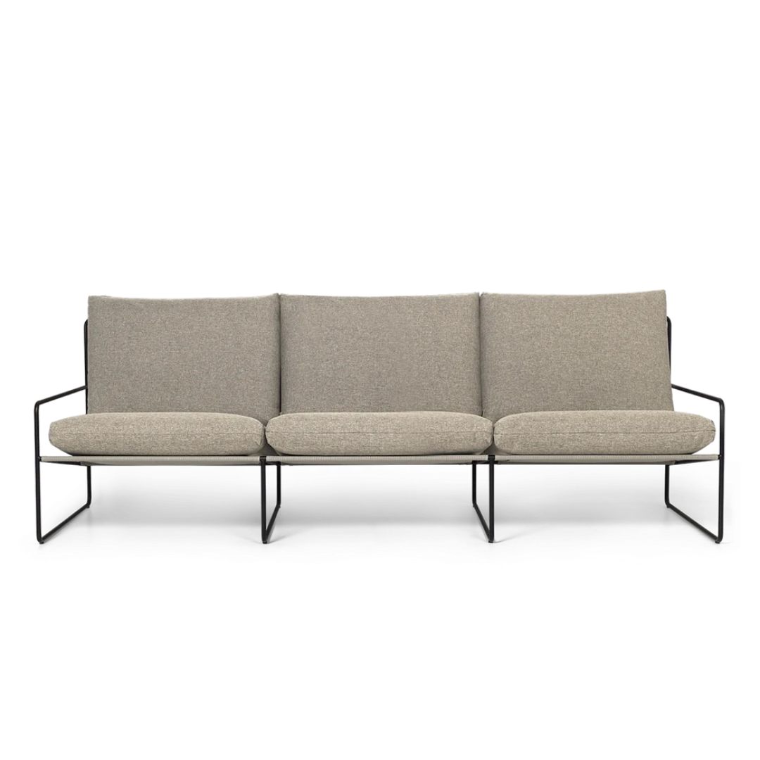 FERM LIVING | DESERT 3-SEATER - BLACK - DOLCE | $3,615.00