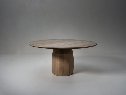 VAN ROSSUM | BARREL DINING TABLE | $66,459.00