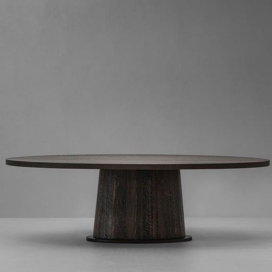 VAN ROSSUM | KOPS DINING TABLE OVAL | $18,788.00