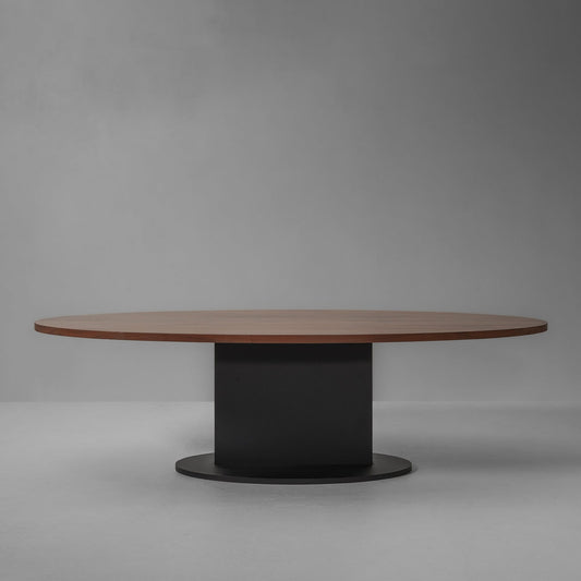 VAN ROSSUM | OPIUM OVAL DINING TABLE | $17,300.00- $25,928.00