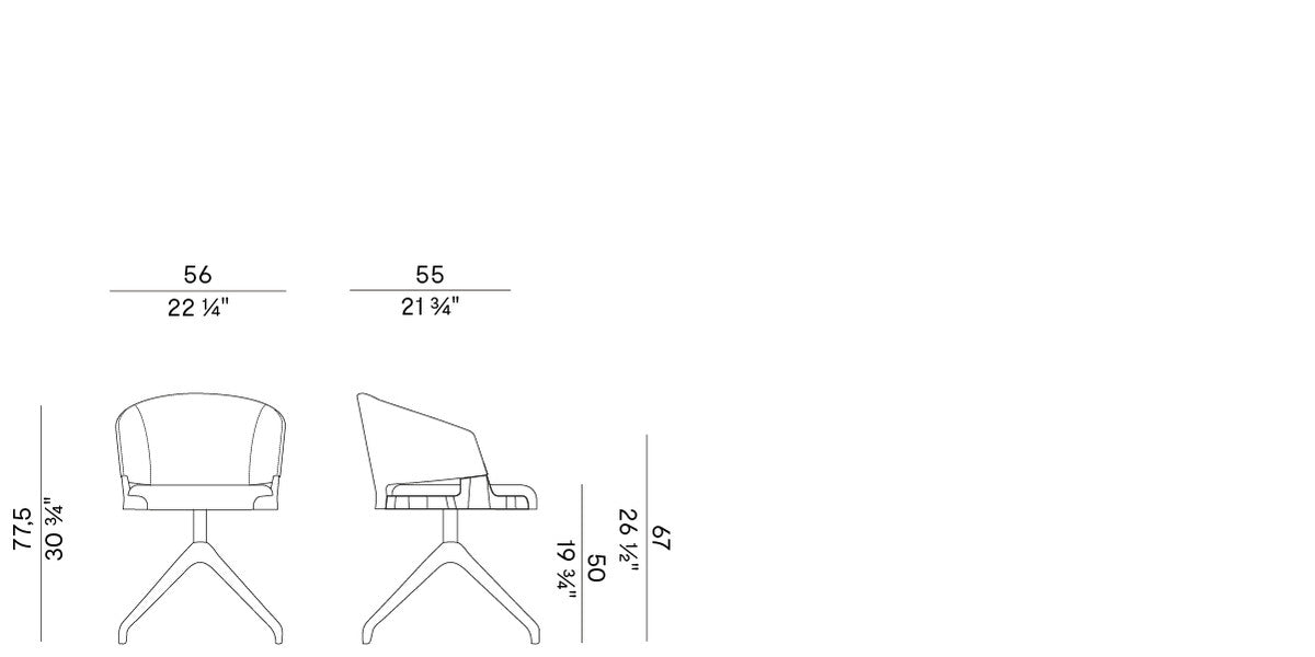 POTOCCO | Velis Dining Chair