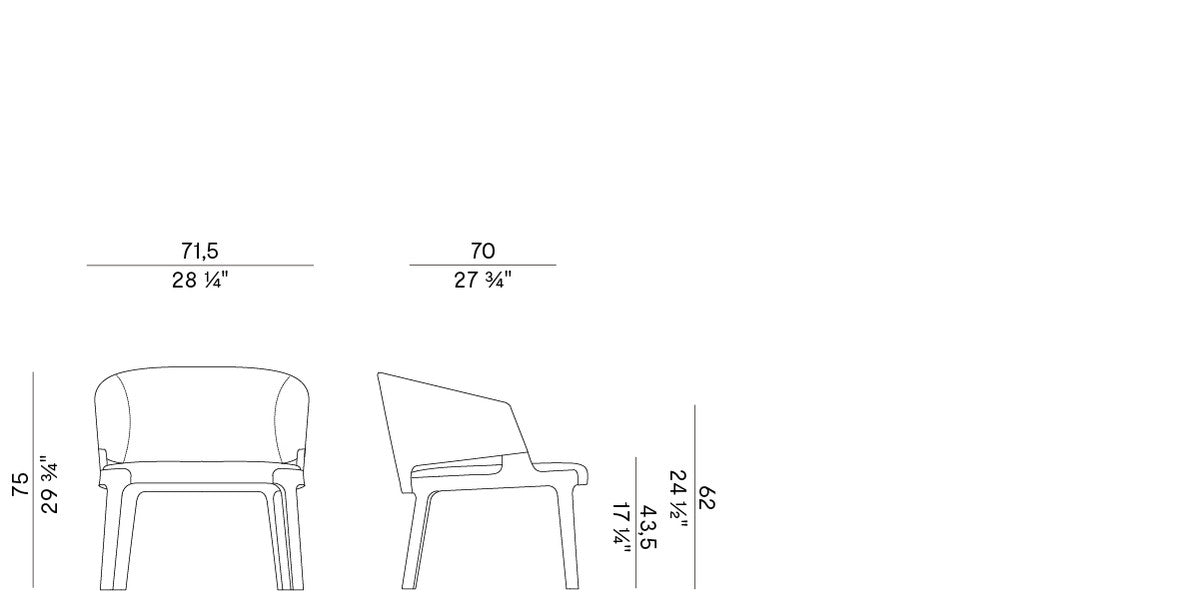 POTOCCO | Velis Armchair