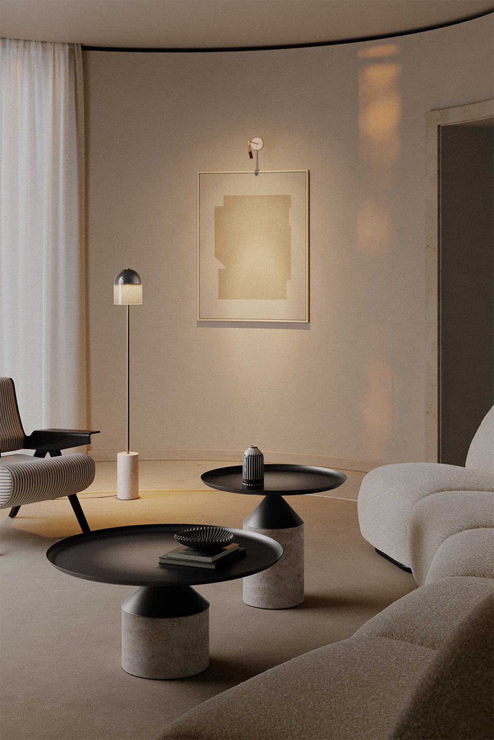 VENICEM | EQUILIBRE COFFEE TABLE  - $6,934.00 - $8,748.00