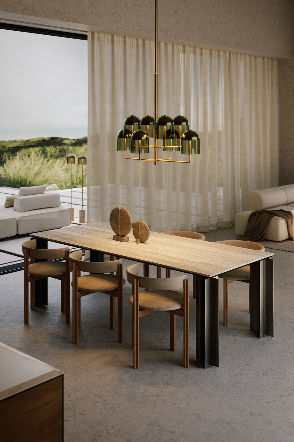 VENICEM - DOMA CHANDELIER LINEAR | $21,850