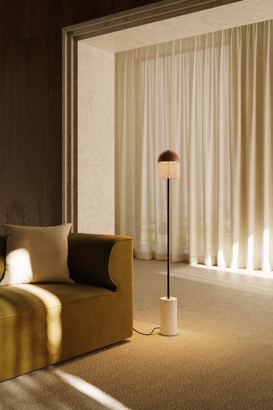 VENICEM | DOMA FLOOR LIGHT | $4,650.00