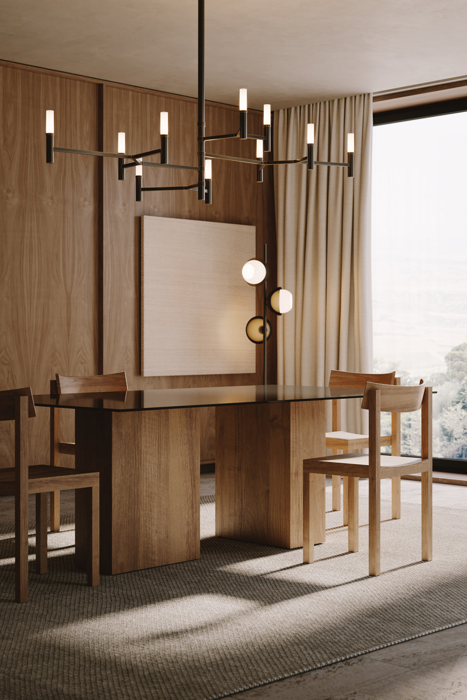 VENICEM | URBAN FLOOR 3 LAMP | $6,567.00