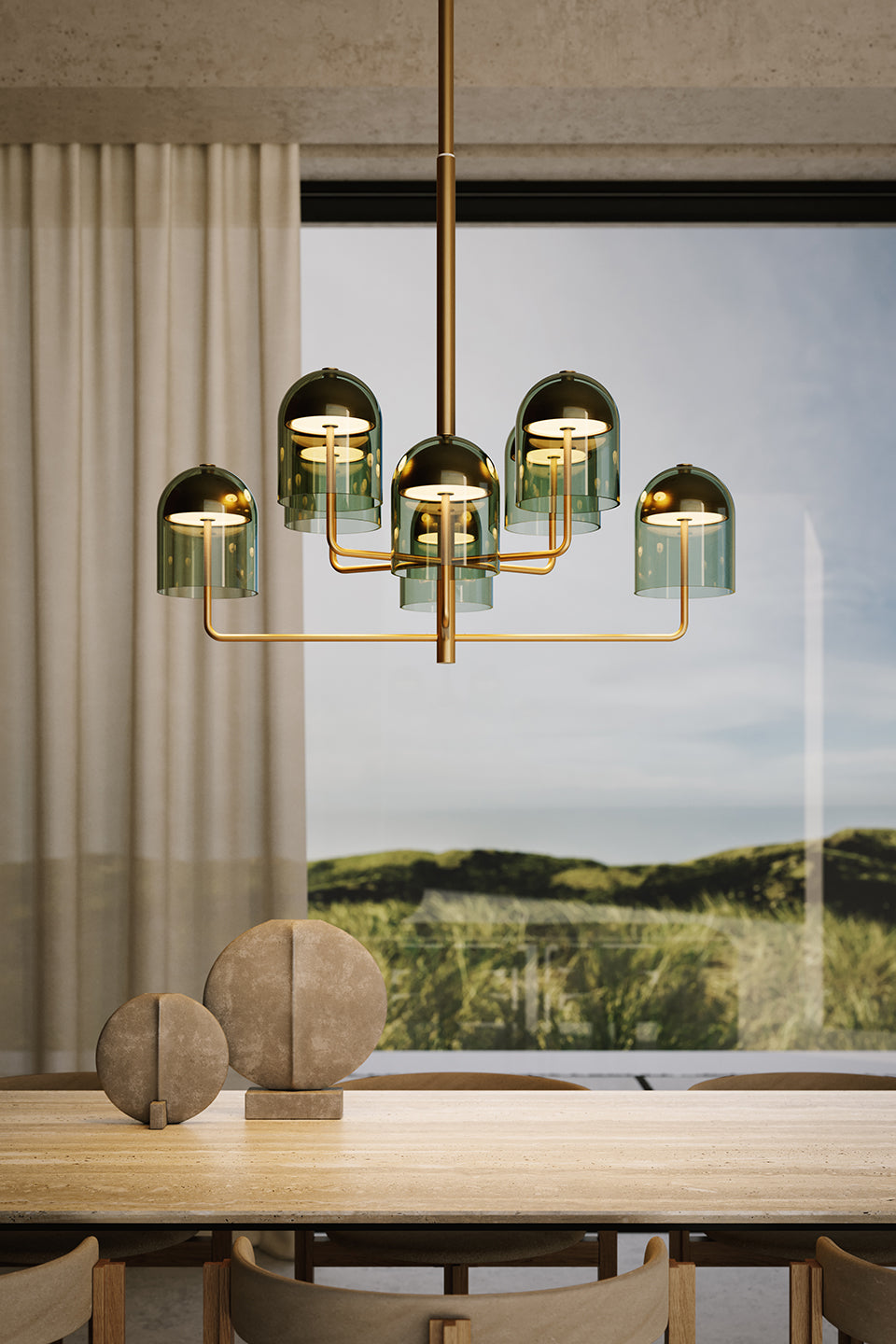 VENICEM | DOMA CHANDELIER LINEAR | $26,610.00