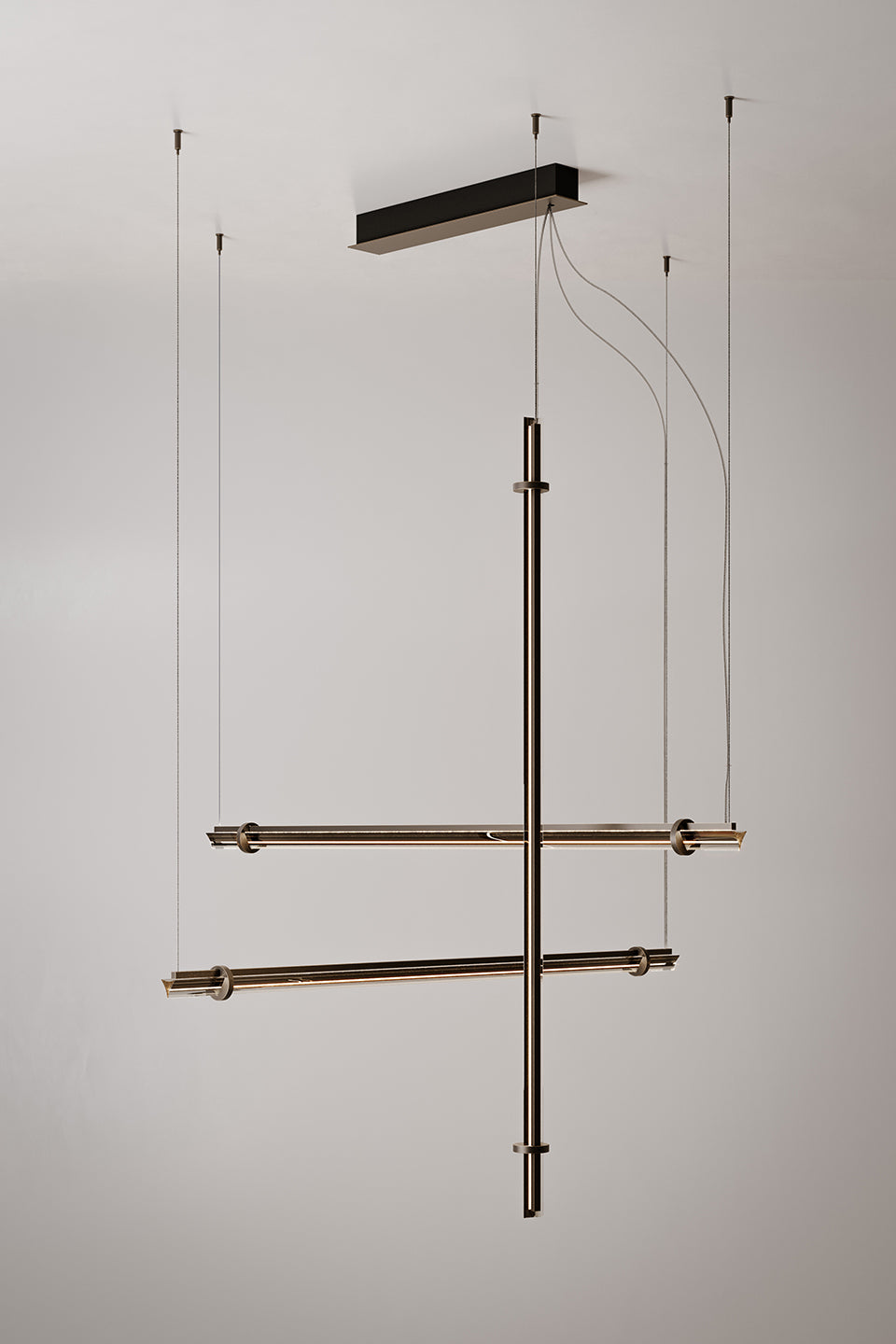 VENICEM | OPTICAL SUSPENSION 3 LAMP | $8,820.00 - $10,460.00