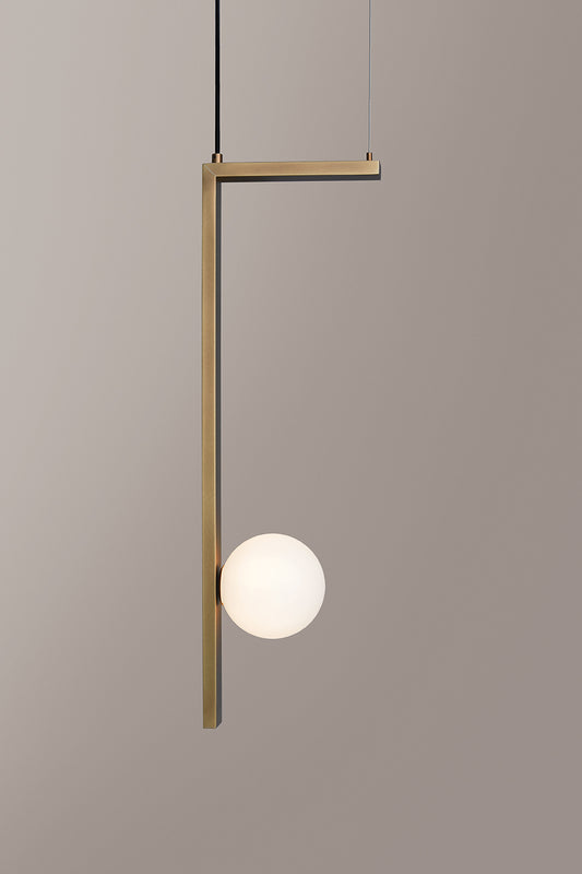 VENICEM LESS 1 GLASS PENDANT LAMP - $4,730.00