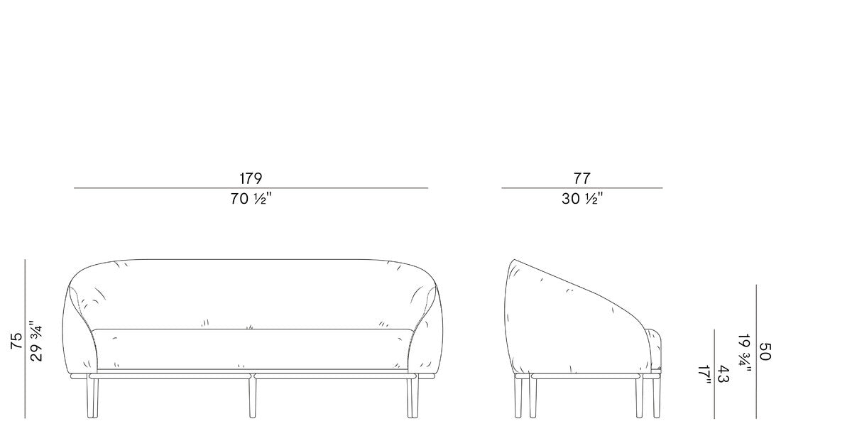 POTOCCO | Yoisho Sofa