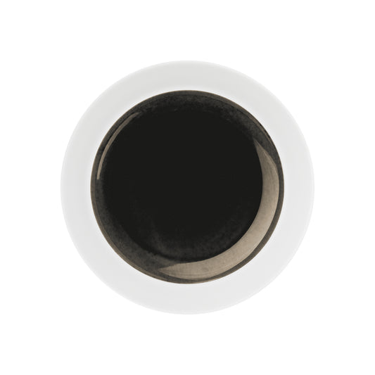 Hering Berlin Obsidian Shallow Plate, High Rim