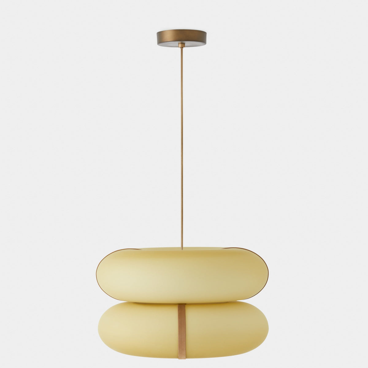 Bolina 509.26 double pendant - amber glass