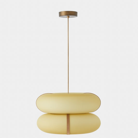Bolina 509.26 double pendant - amber glass