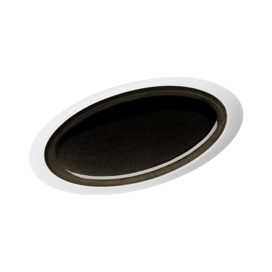 Hering Berlin Obsidian Oval Platter