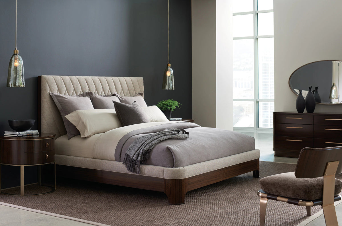 CARACOLE | Moderne Bed - Queen | $3,425.00