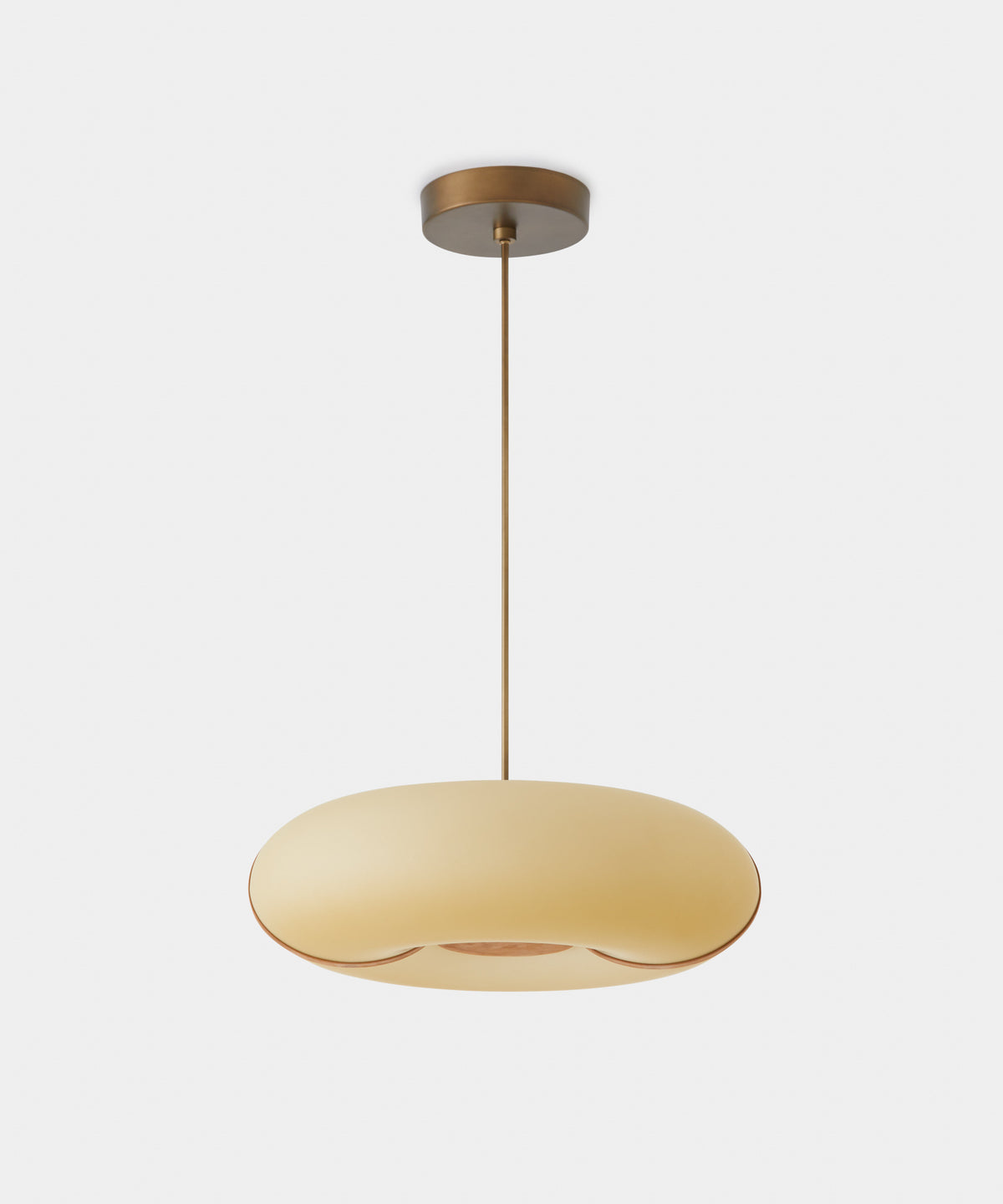 Bolina 509.25 pendant - amber glass