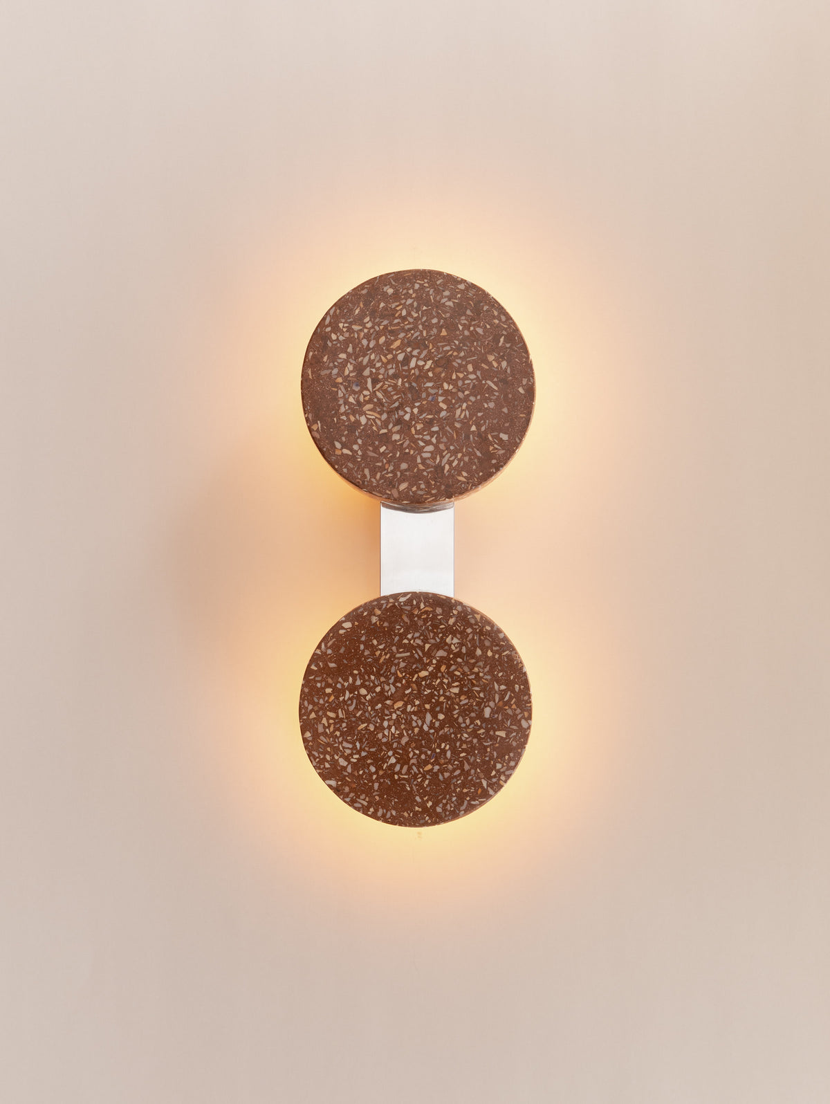 AMBRA FRAGMENTOS DE MAR Round Double Wall Sconce by David Pompa