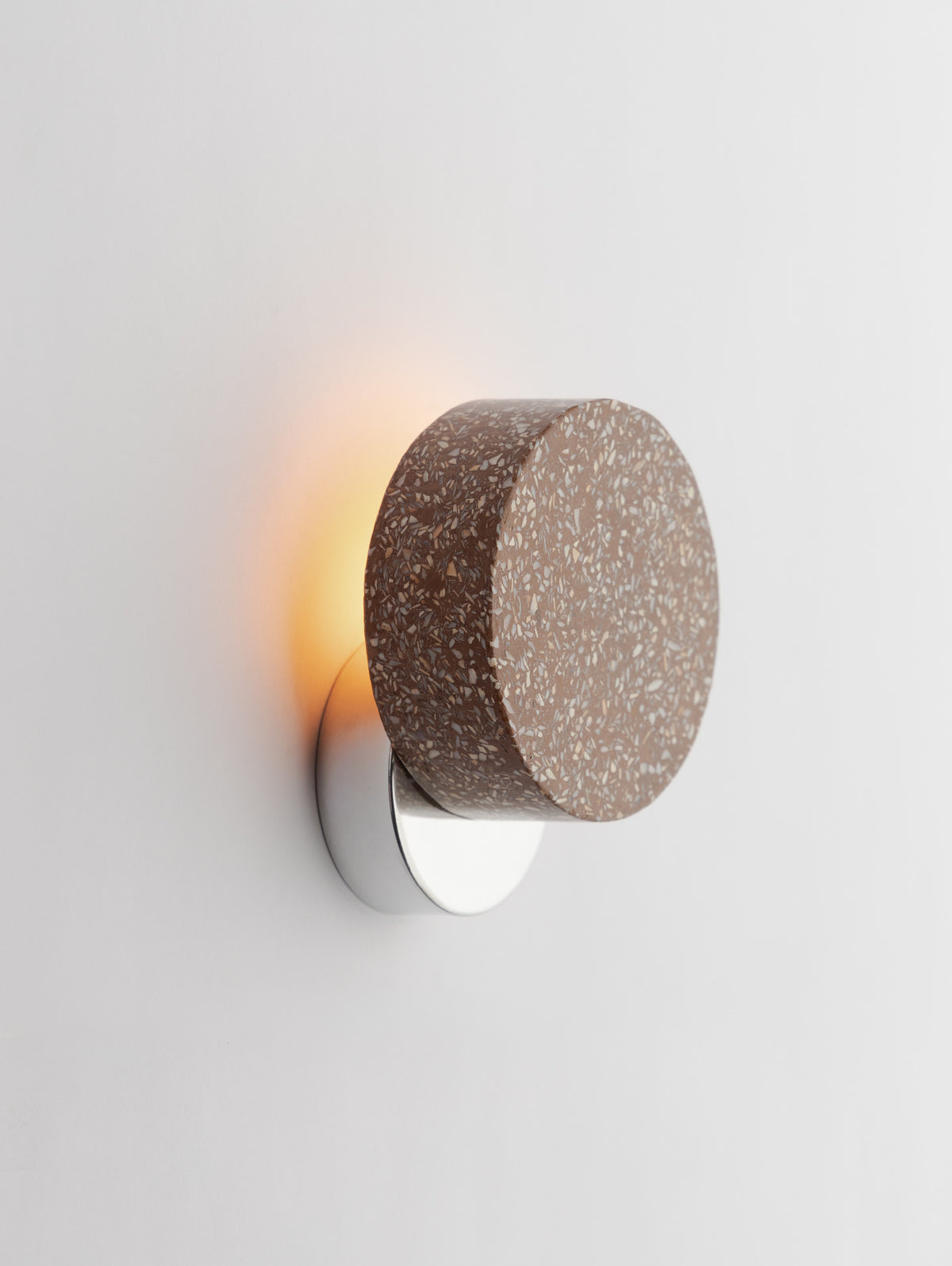 AMBRA FRAGMENTOS DE MAR Round Wall Sconce by David Pompa