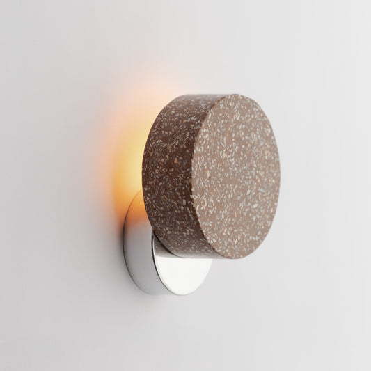 AMBRA FRAGMENTOS DE MAR Round Wall Sconce by David Pompa