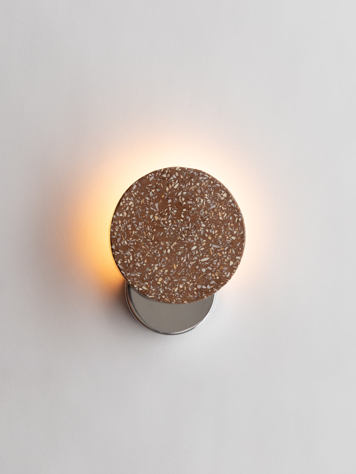 AMBRA FRAGMENTOS DE MAR Round Wall Sconce by David Pompa