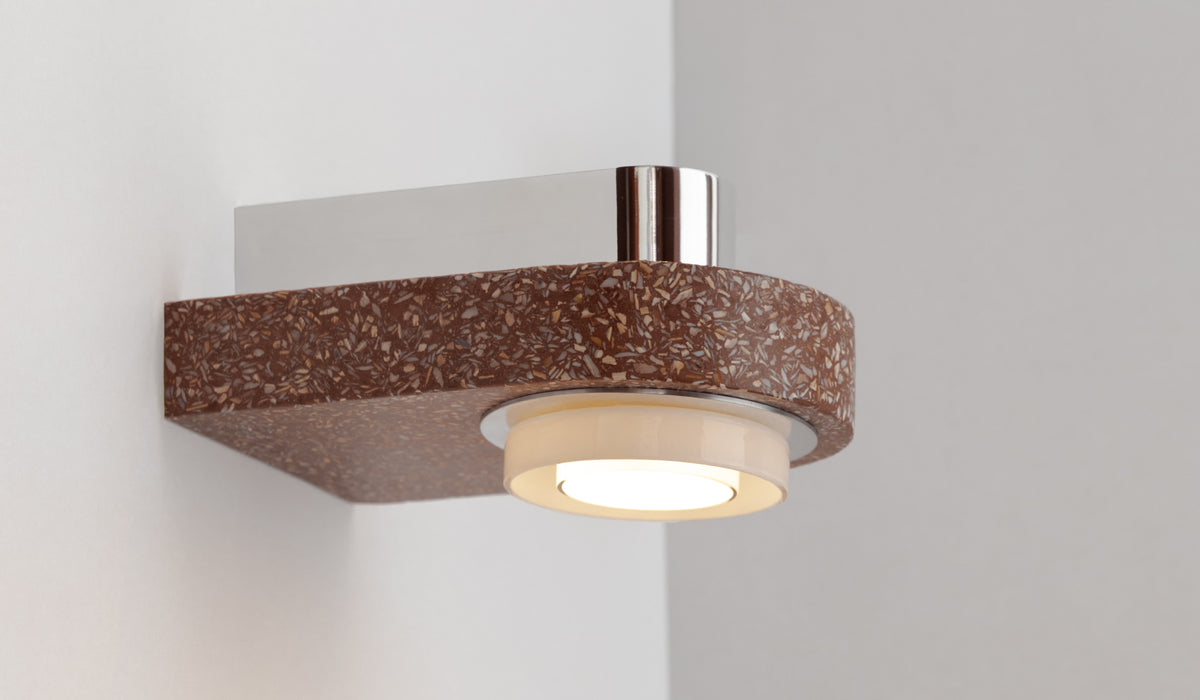 AMBRA FRAGMENTOS DE MAR Wall Sconce by David Pompa