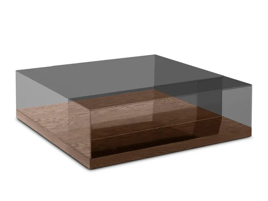 ASTON MARTIN HOME | V227 GLASS AND WOOD COFFEE TABLE | $12,549.00