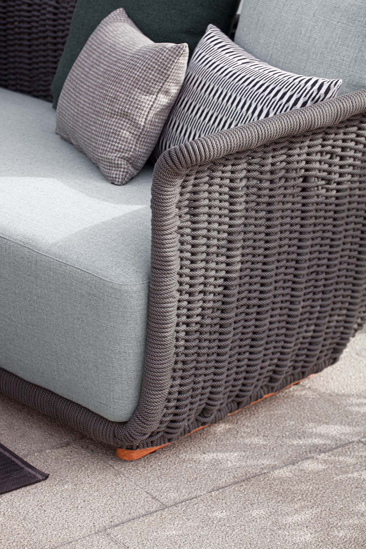Atmosphera Bellagio Armchair - studio shot angle 2