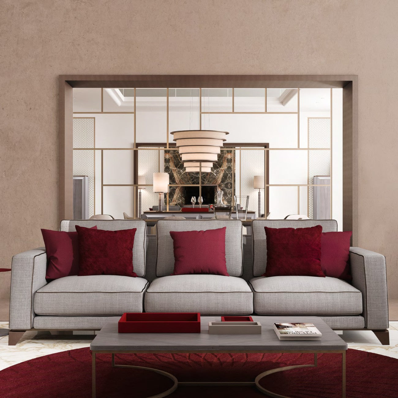 BLUE MOON 3 SEATER SOFA I $17,750.00