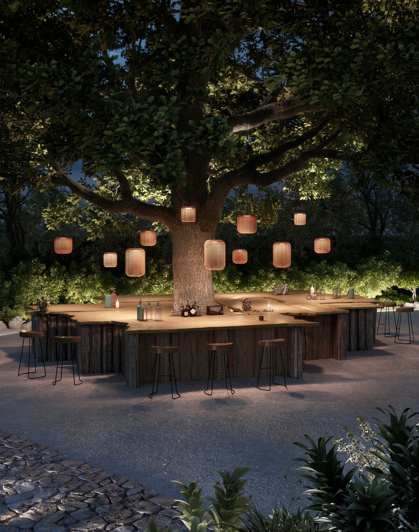 BOVER | NANS OUTDOOR MULTI-LIGHT PENDANT | $767.00 - $1,509.00