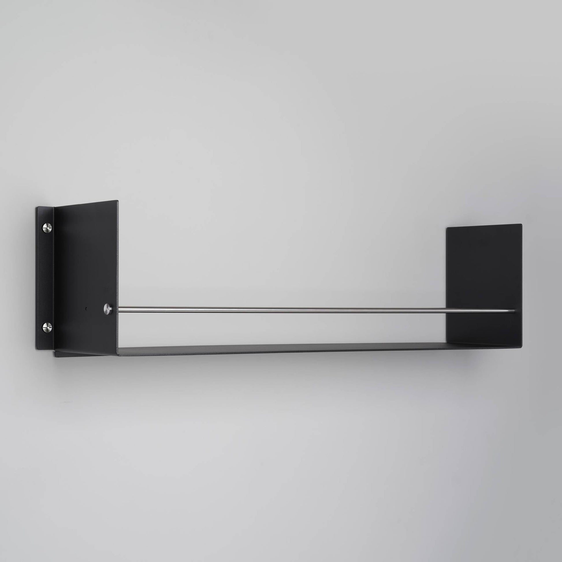 Kitchen Shelf Girder Black Steel
