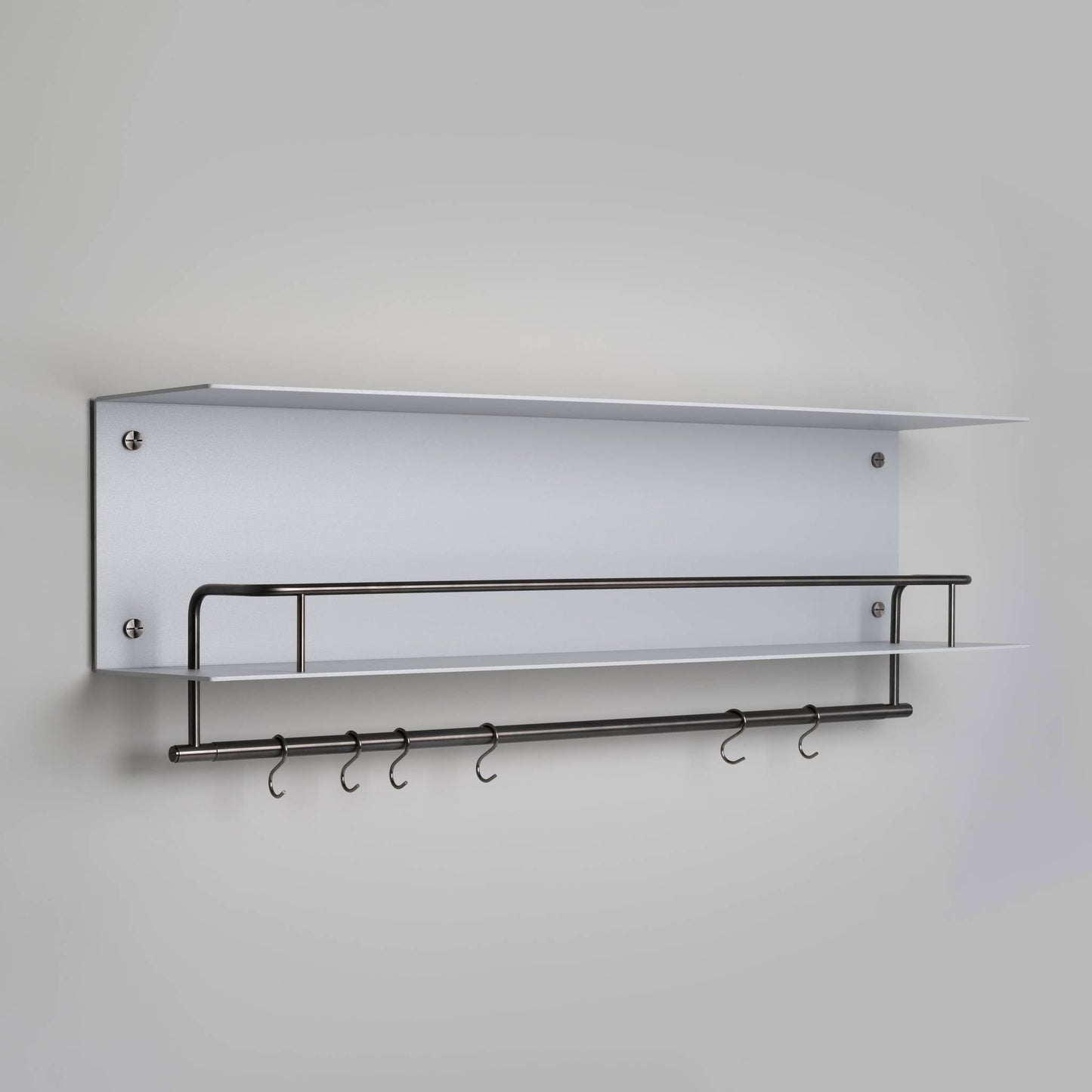 Kitchen Shelf Hanger Without Logo Stone Gun Metal