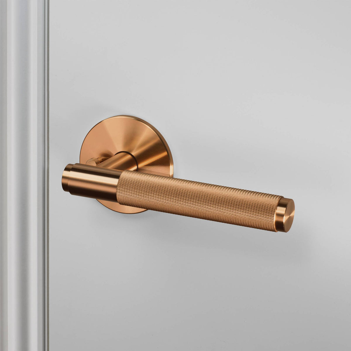 Privacy Door Handles Cross - Warm Sunset