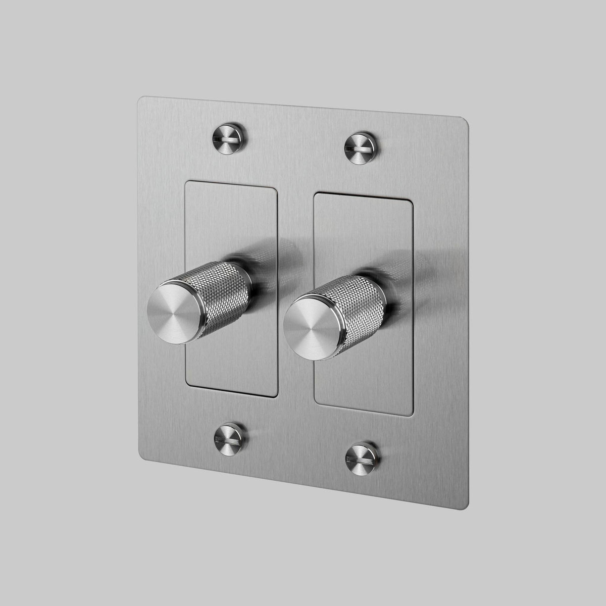2G Dimmer Cross Without Logo - Steel