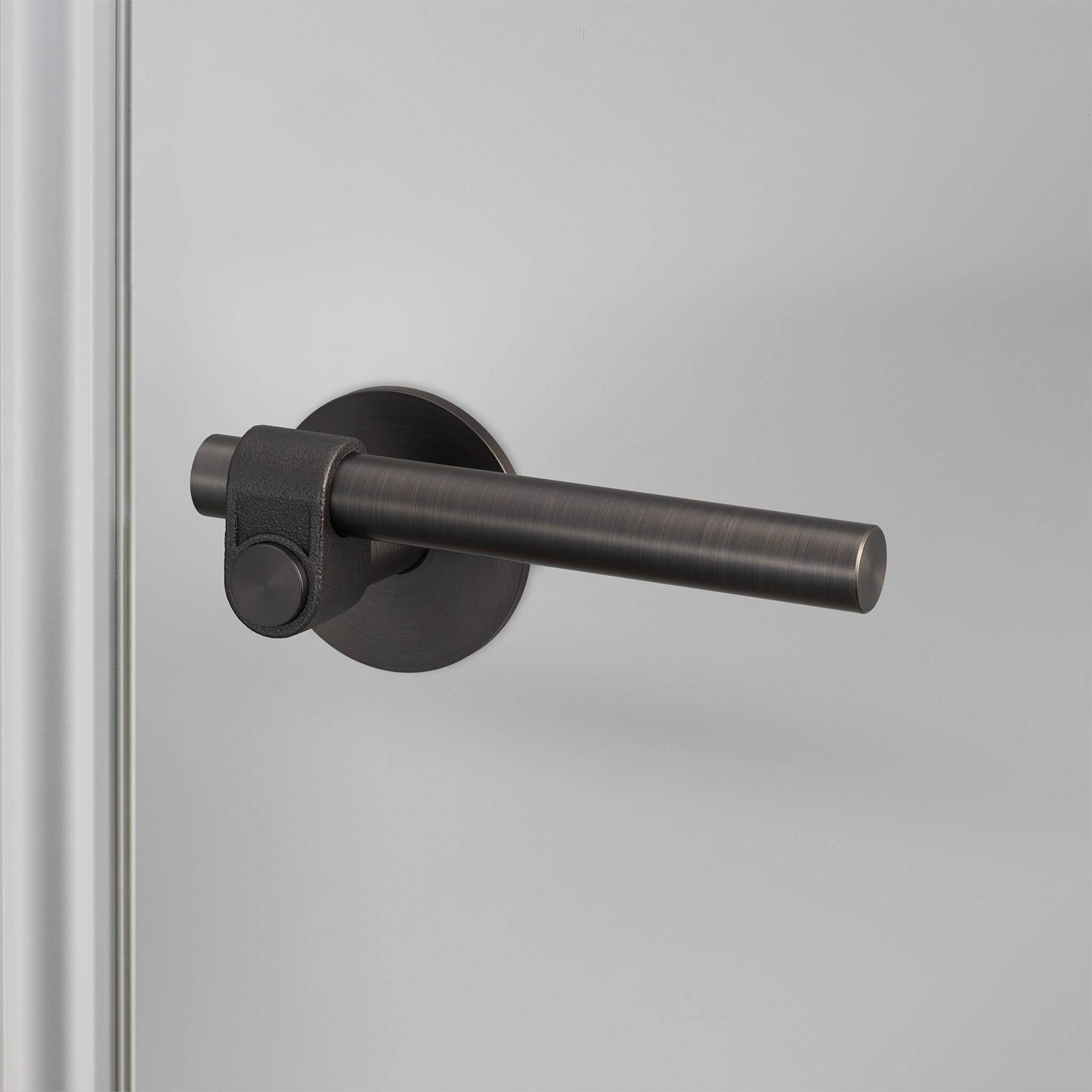 Passage Door Handles Cast - Smoked Bronze