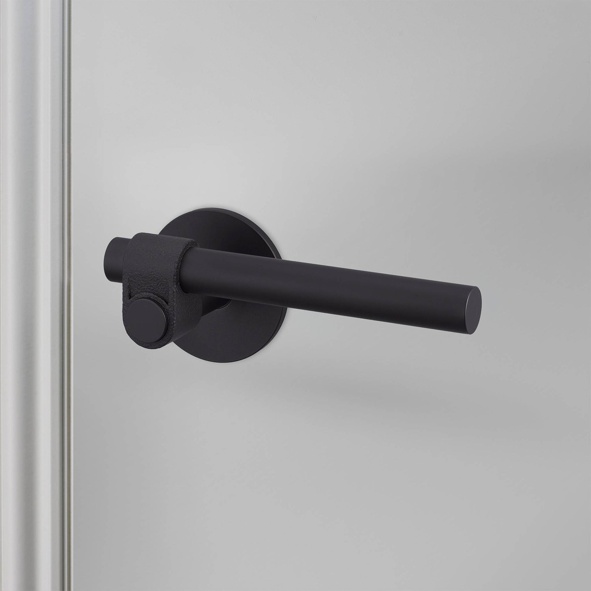 Passage Door Handles Cast - Welders Black