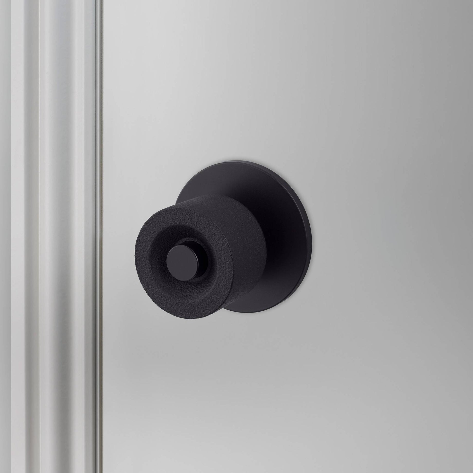 Passage Door Knobs Cast - Welders Black