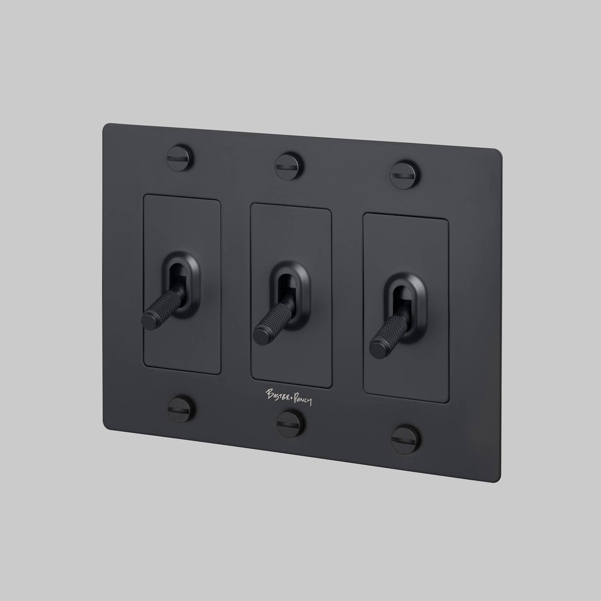 3G Toggle Cross With Logo - Black