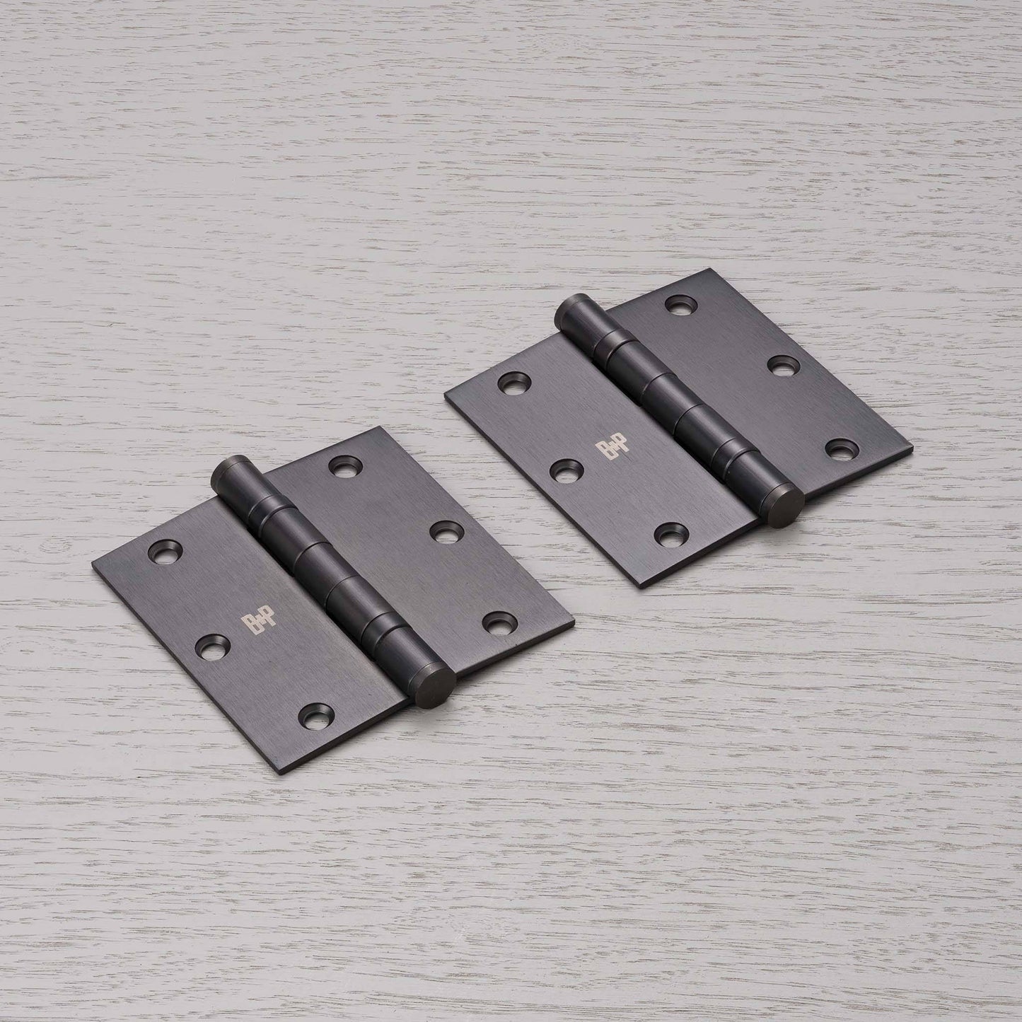 Door Hinge 3.5x3.5 - Smoked Bronze