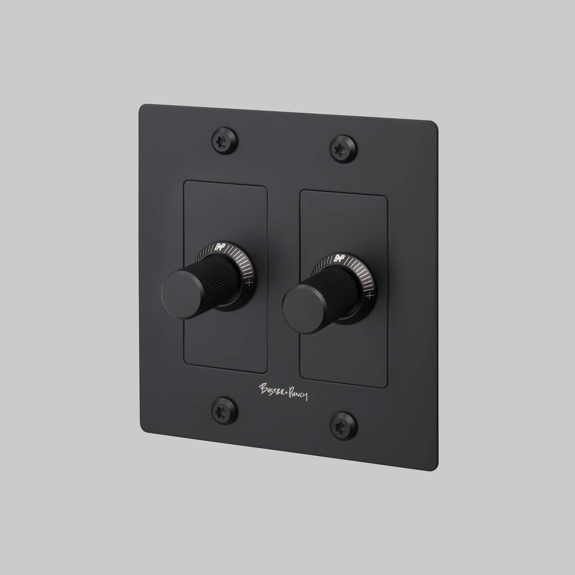 2G Dimmer Linear With Logo - Black