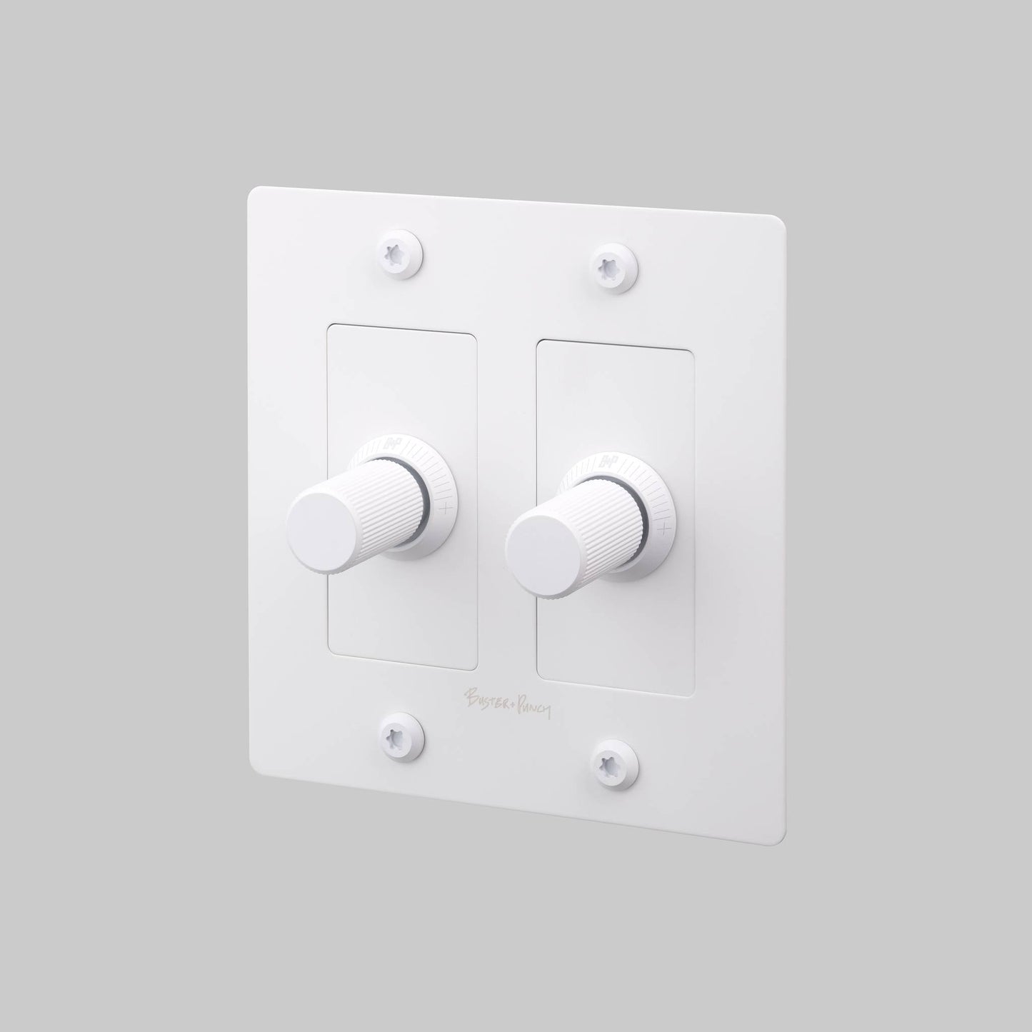 2G Dimmer Linear With Logo - White