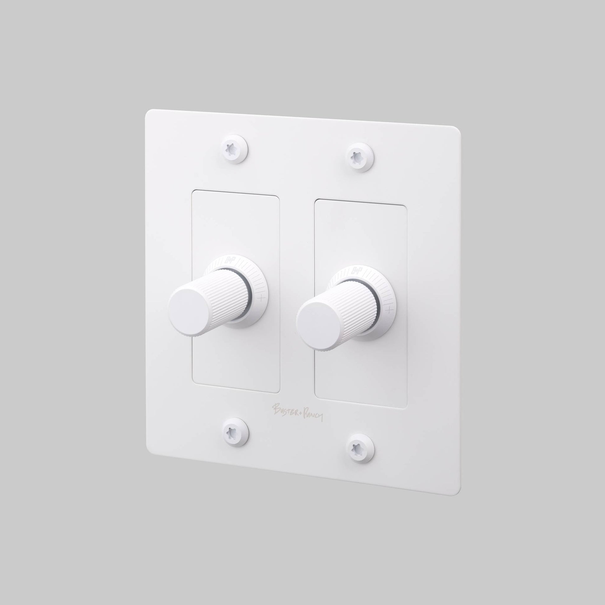 2G Dimmer Linear With Logo - White