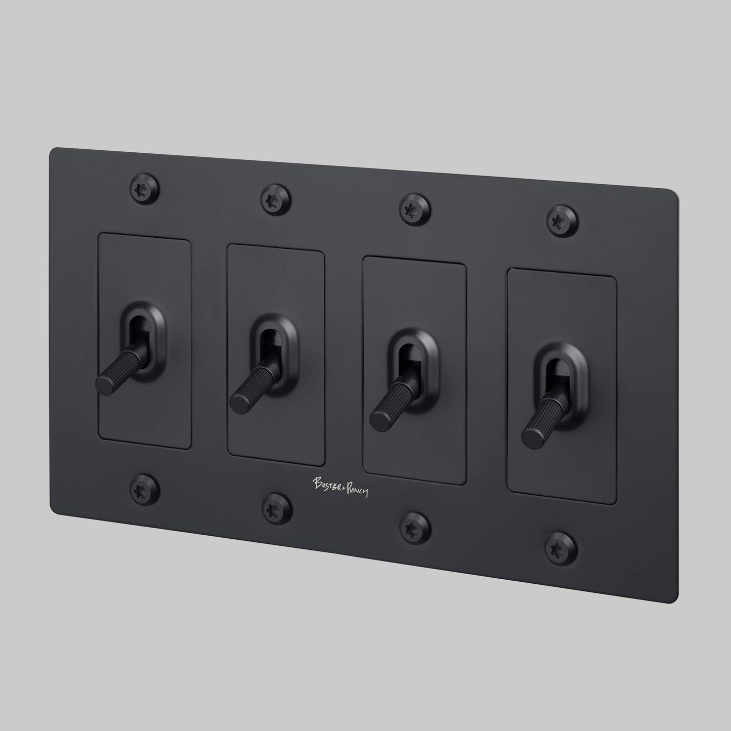 4G Toggle Linear With Logo - Black