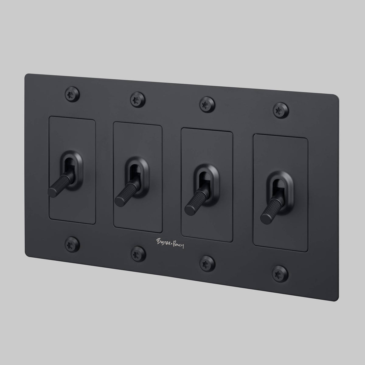 4G Toggle Linear With Logo - Black
