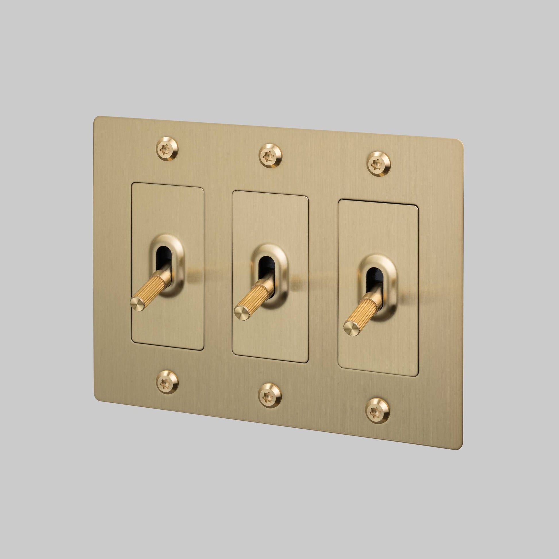 3G Toggle Linear Without Logo - Brass