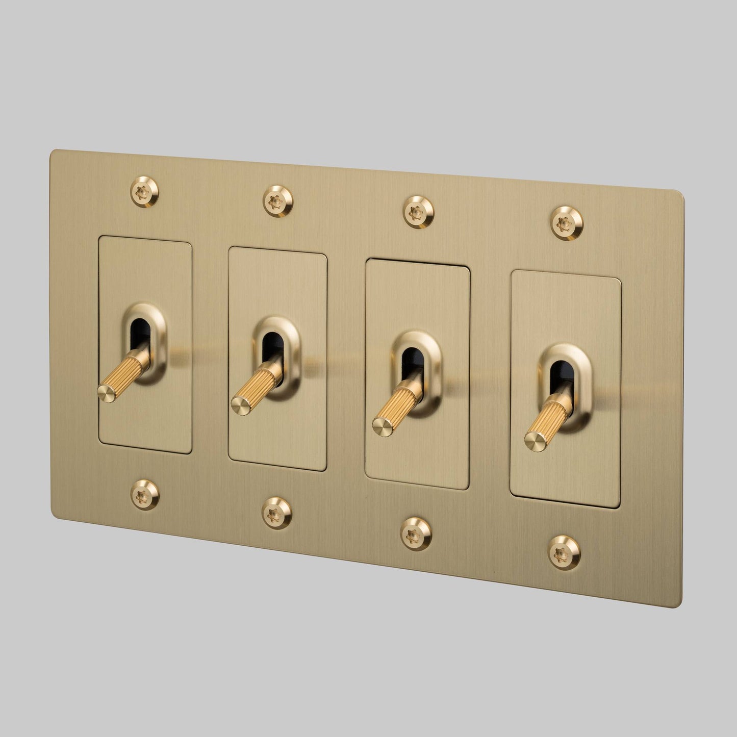 4G Toggle Linear Without Logo - Brass